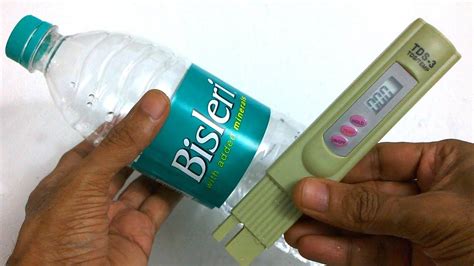 test scenarios of bisleri bottle|bisleri mineral water testing.